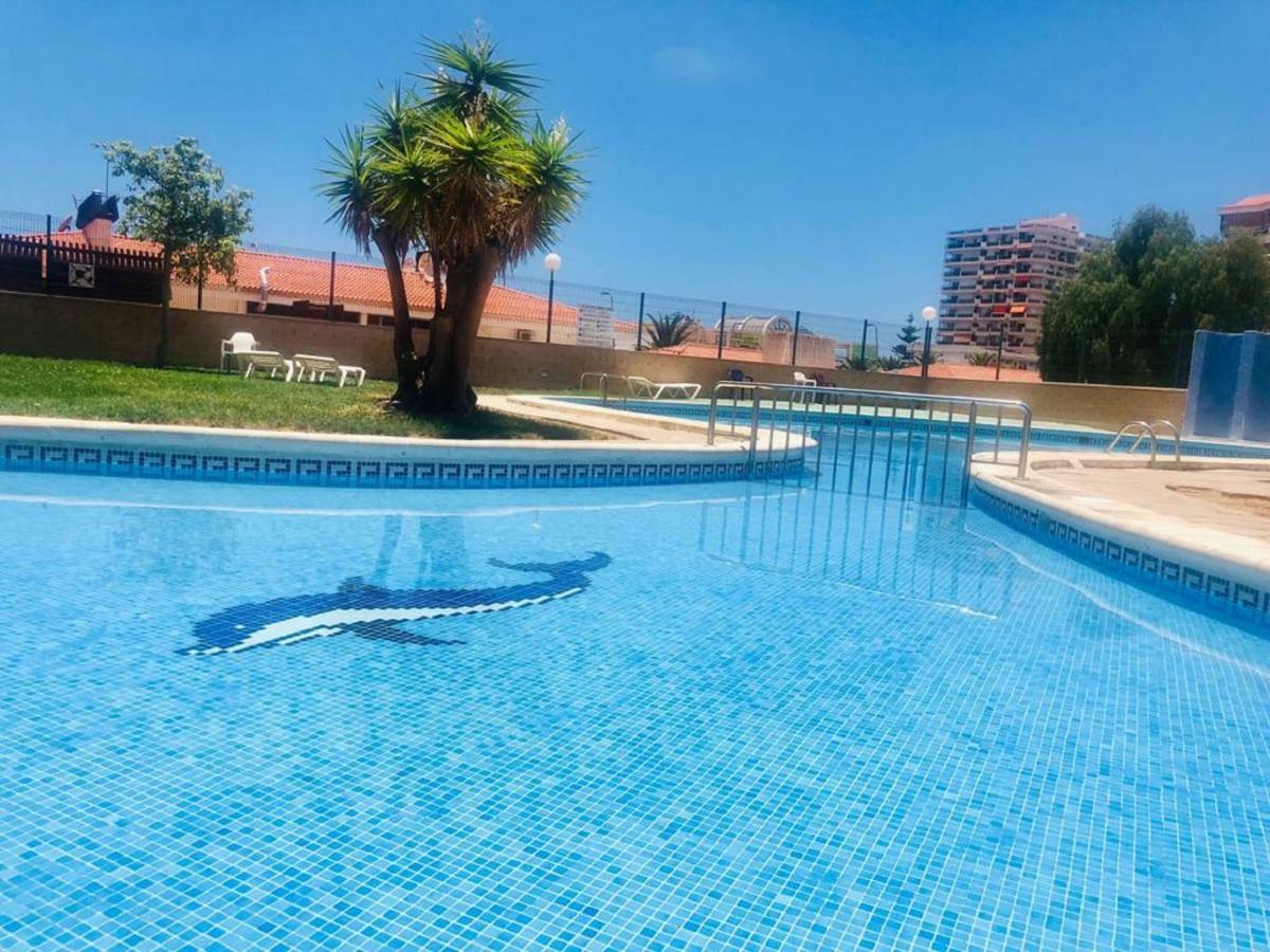 ロスクリスティアーノスCanarian Garden Building Jardines Canariosアパートメント エクステリア 写真